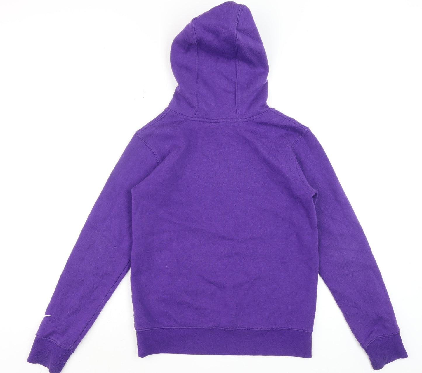 Teens UK Size M Nike Purple Pullover Hoodie