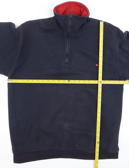 Mens UK Size XL ellesse Blue Pullover Sweatshirt