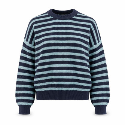 Womens UK Size 12 Pull&Bear Blue Pullover Jumper