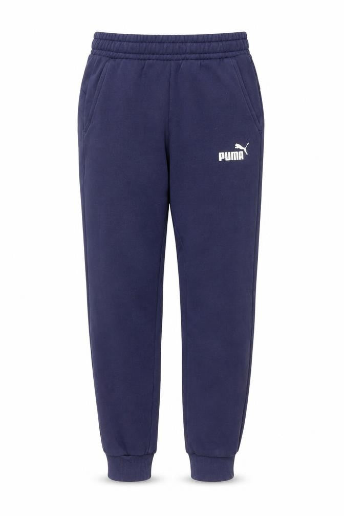 Mens UK Size S PUMA Regular Fit Sweatpants Blue Trousers