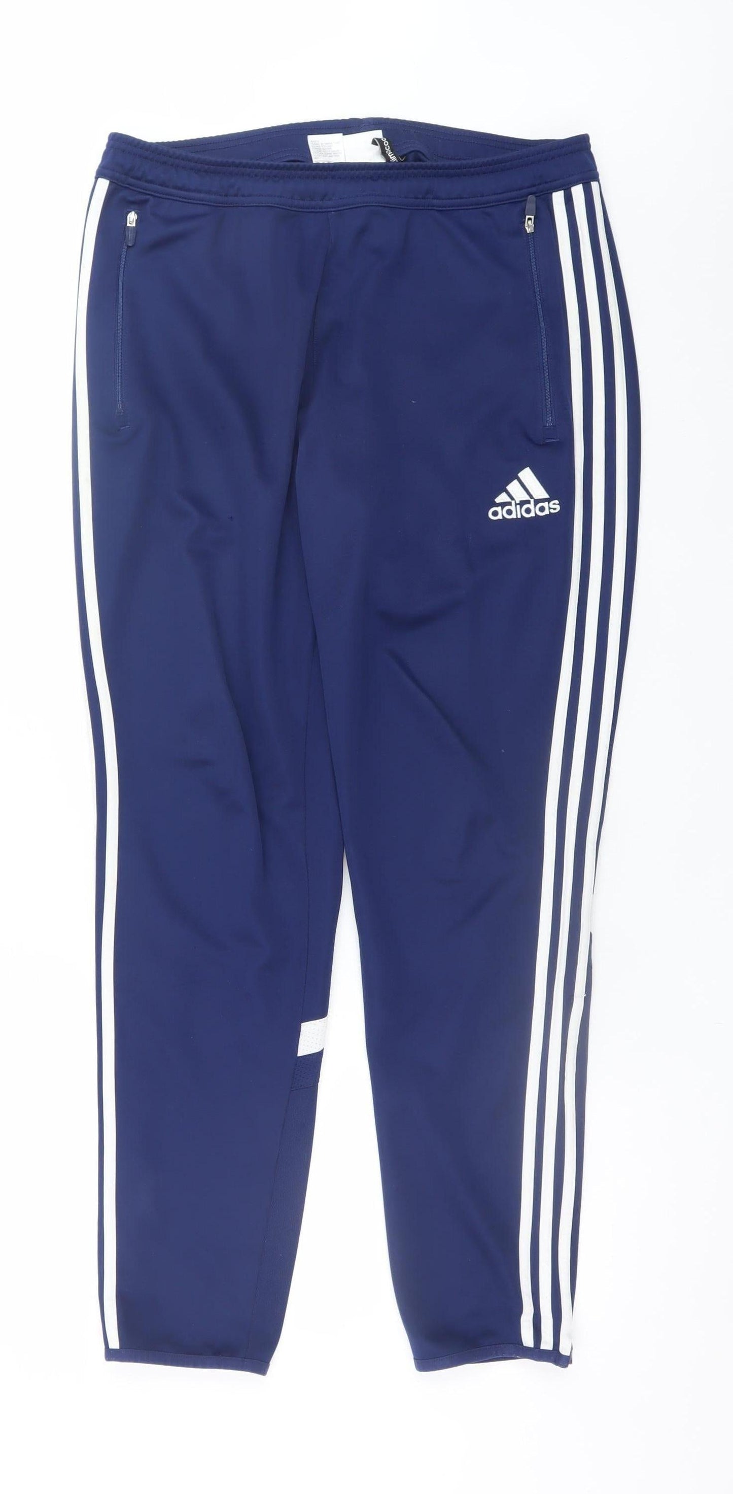 Mens UK Size M adidas Slim Fit Jogger Blue Trousers