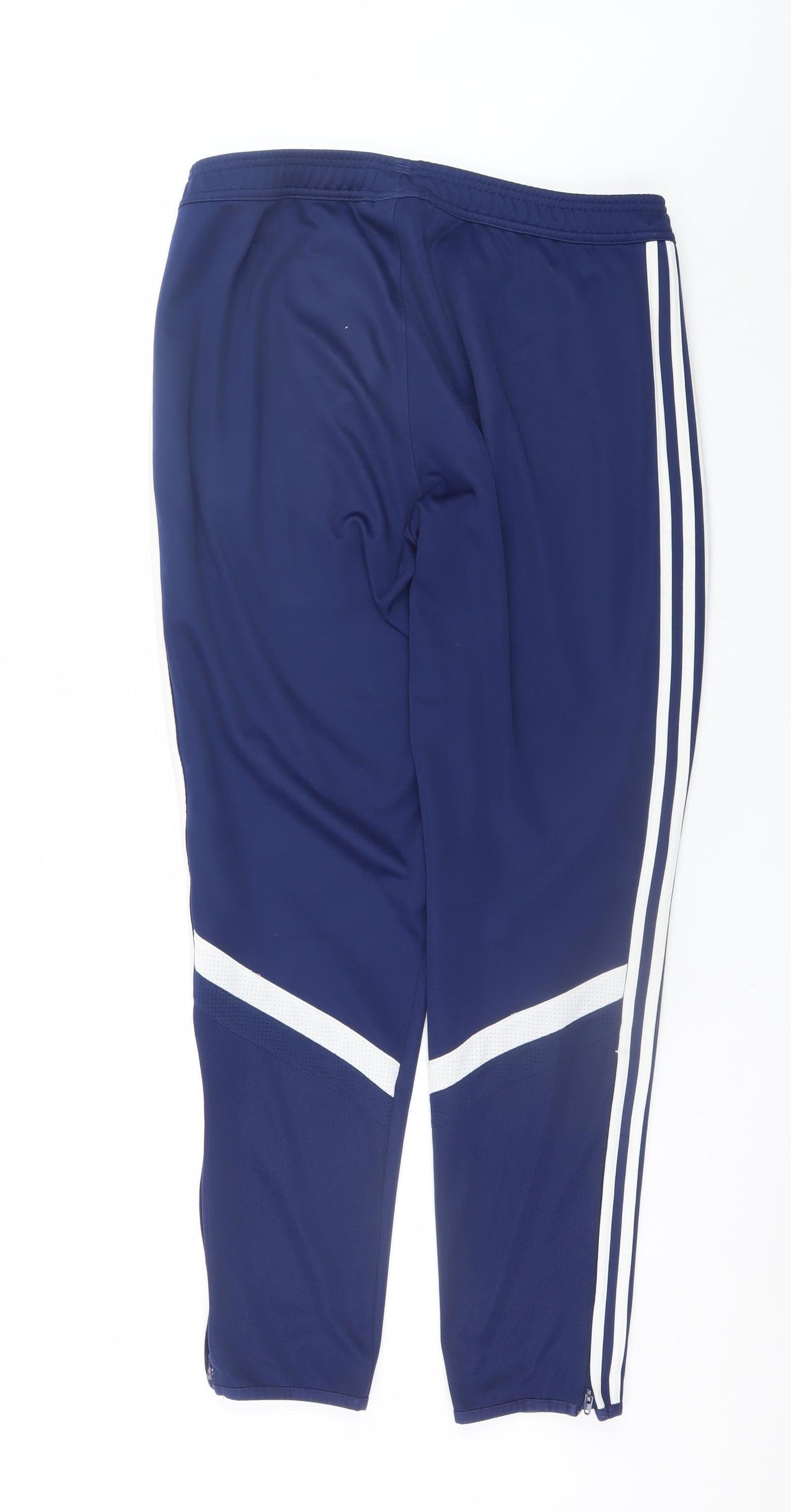 Mens UK Size M adidas Slim Fit Jogger Blue Trousers