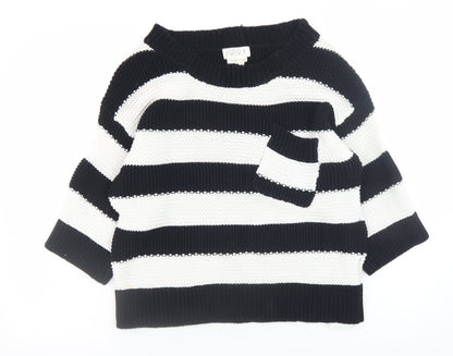 Womens UK Size 12 NEXT Black Pullover Jumper