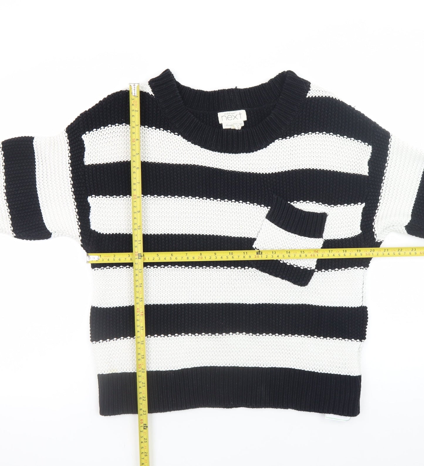Womens UK Size 12 NEXT Black Pullover Jumper