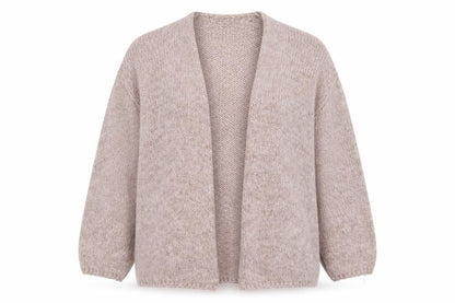 Womens UK Size S Pull&Bear Beige Cardigan Jumper