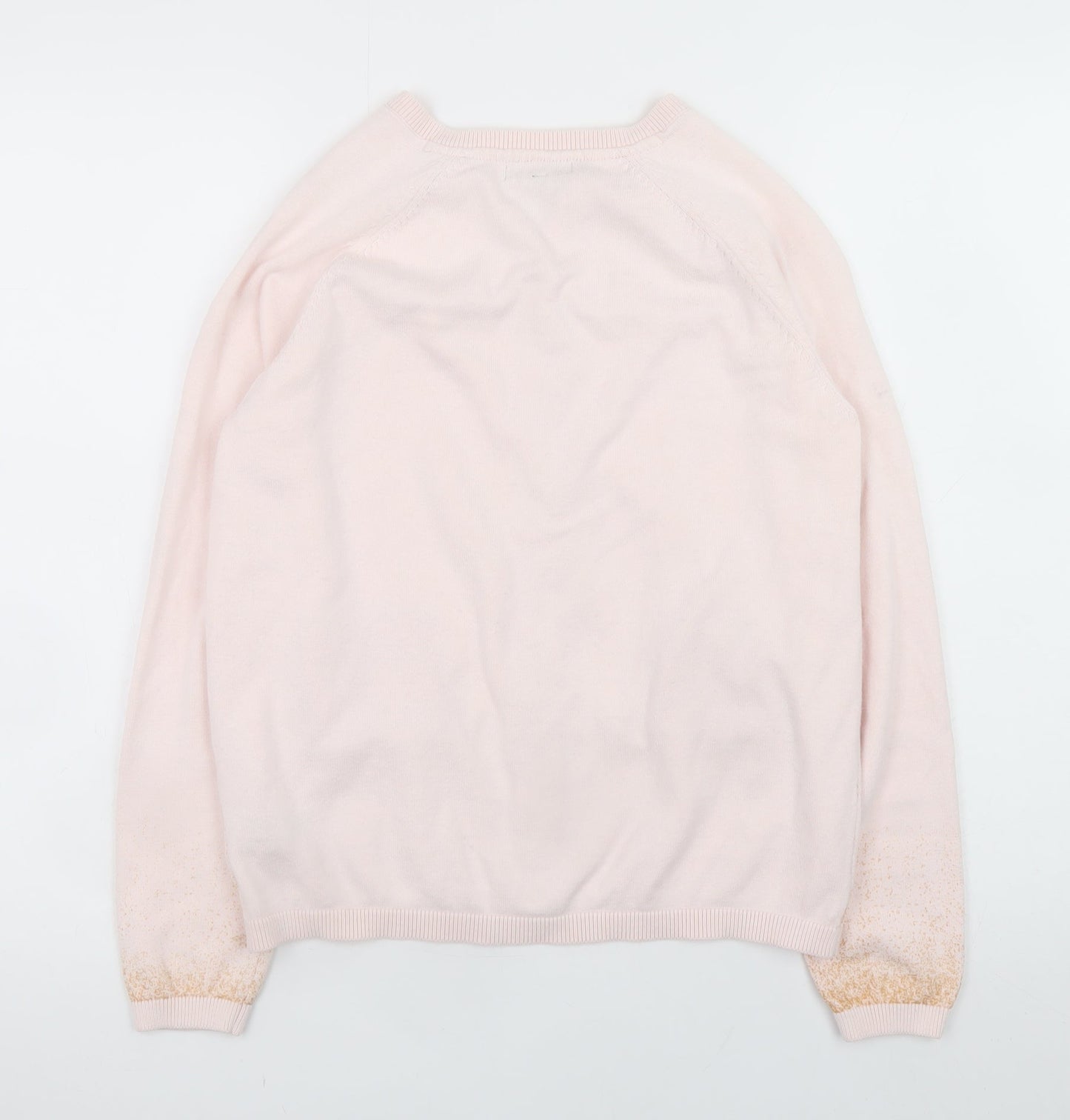 Girls UK Size 13-14 Years Marks and Spencer Pink Cardigan Jumper