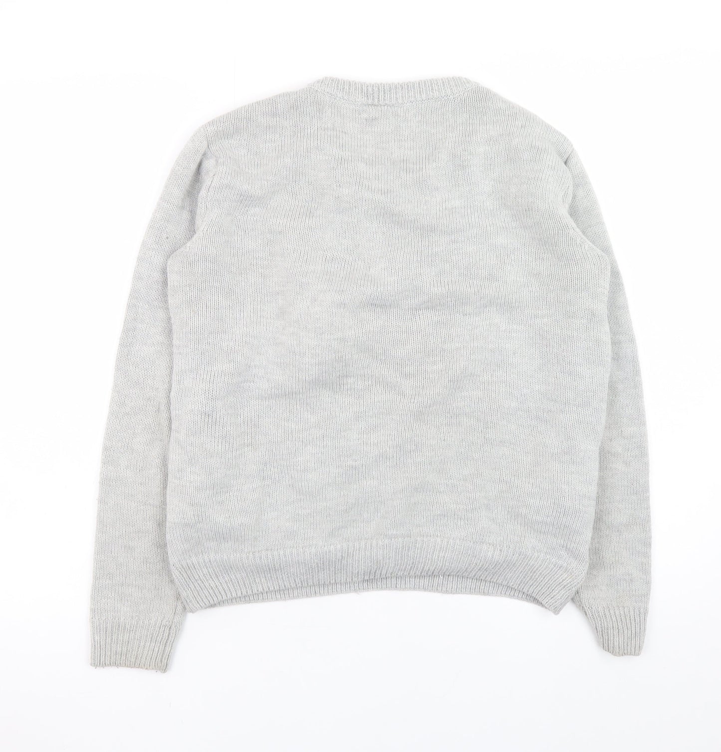 Womens UK Size XS Disney Grey Pullover Jumper