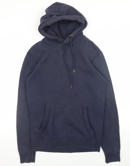 Mens UK Size S 21MEN Blue Pullover Hoodie