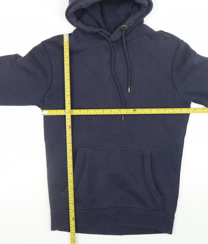 Mens UK Size S 21MEN Blue Pullover Hoodie