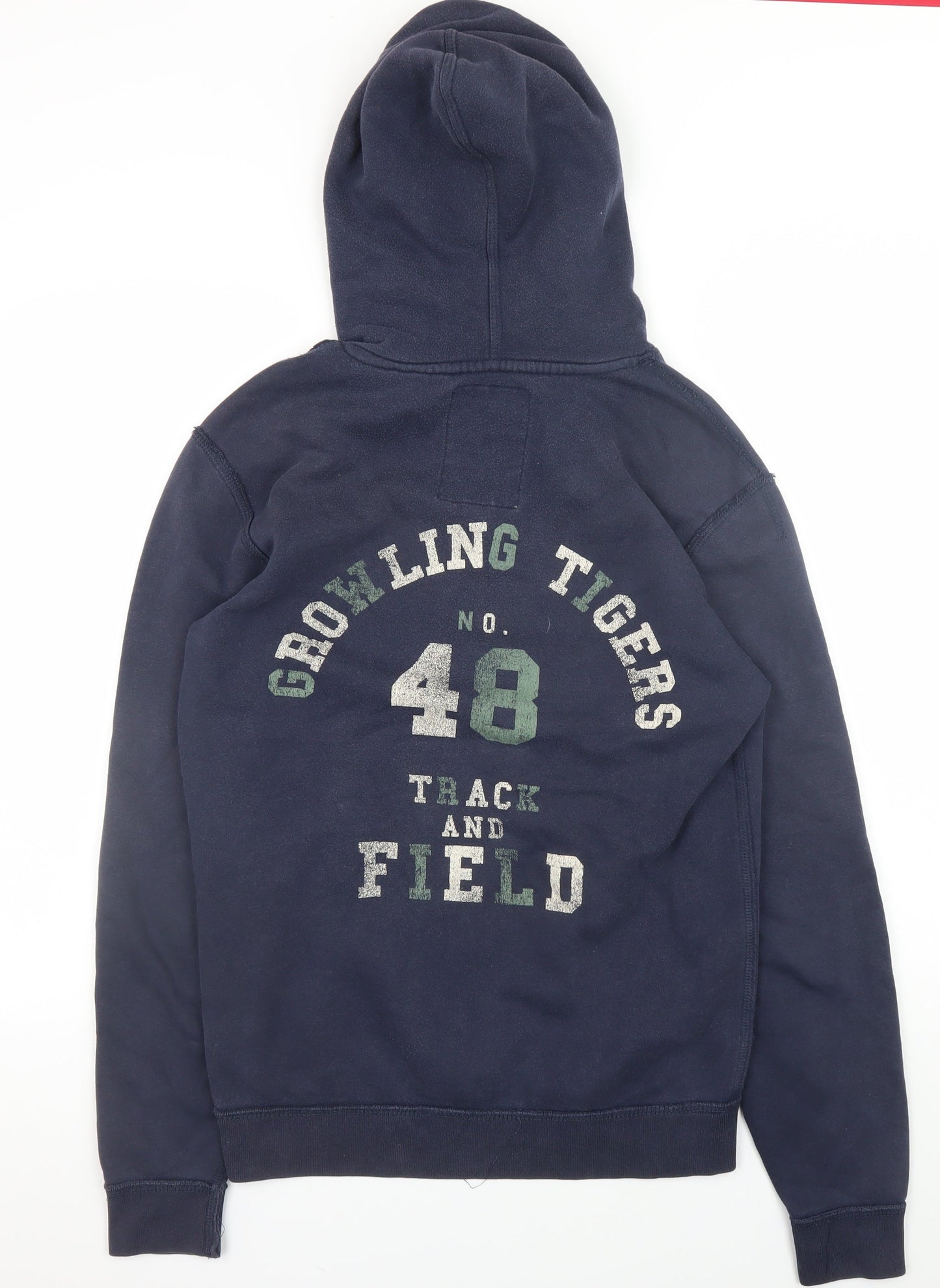 Mens UK Size S 21MEN Blue Pullover Hoodie