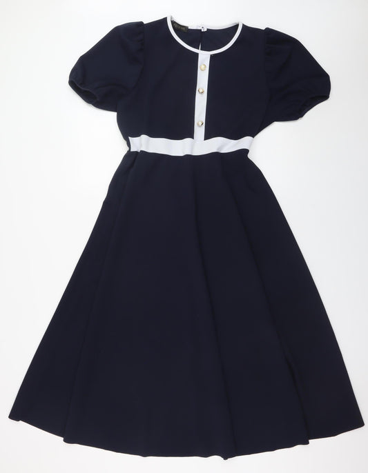 Womens UK Size XL Pala D'oro Fit & Flare Dress