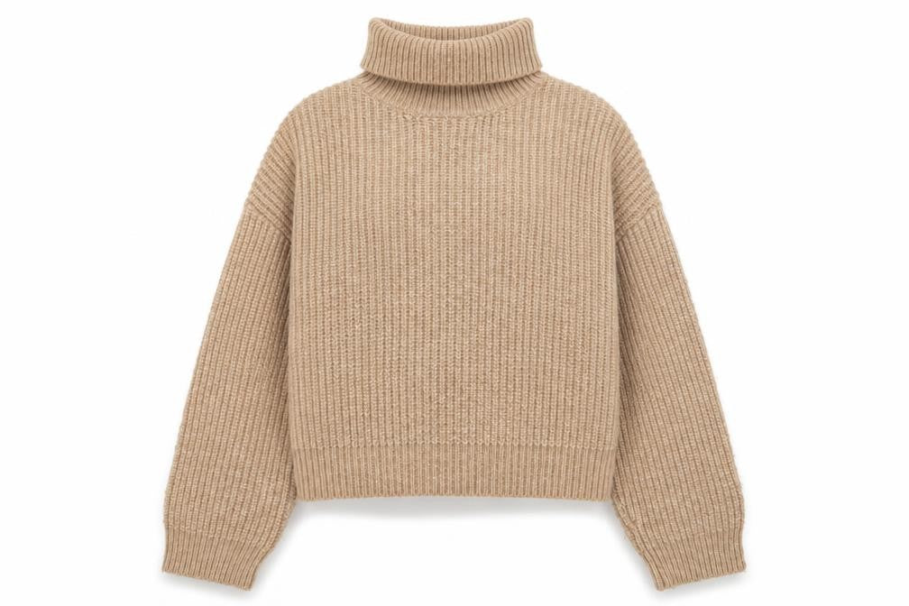 Womens UK Size M New Look Beige Pullover Jumper