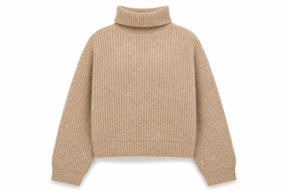 Womens UK Size M New Look Beige Pullover Jumper