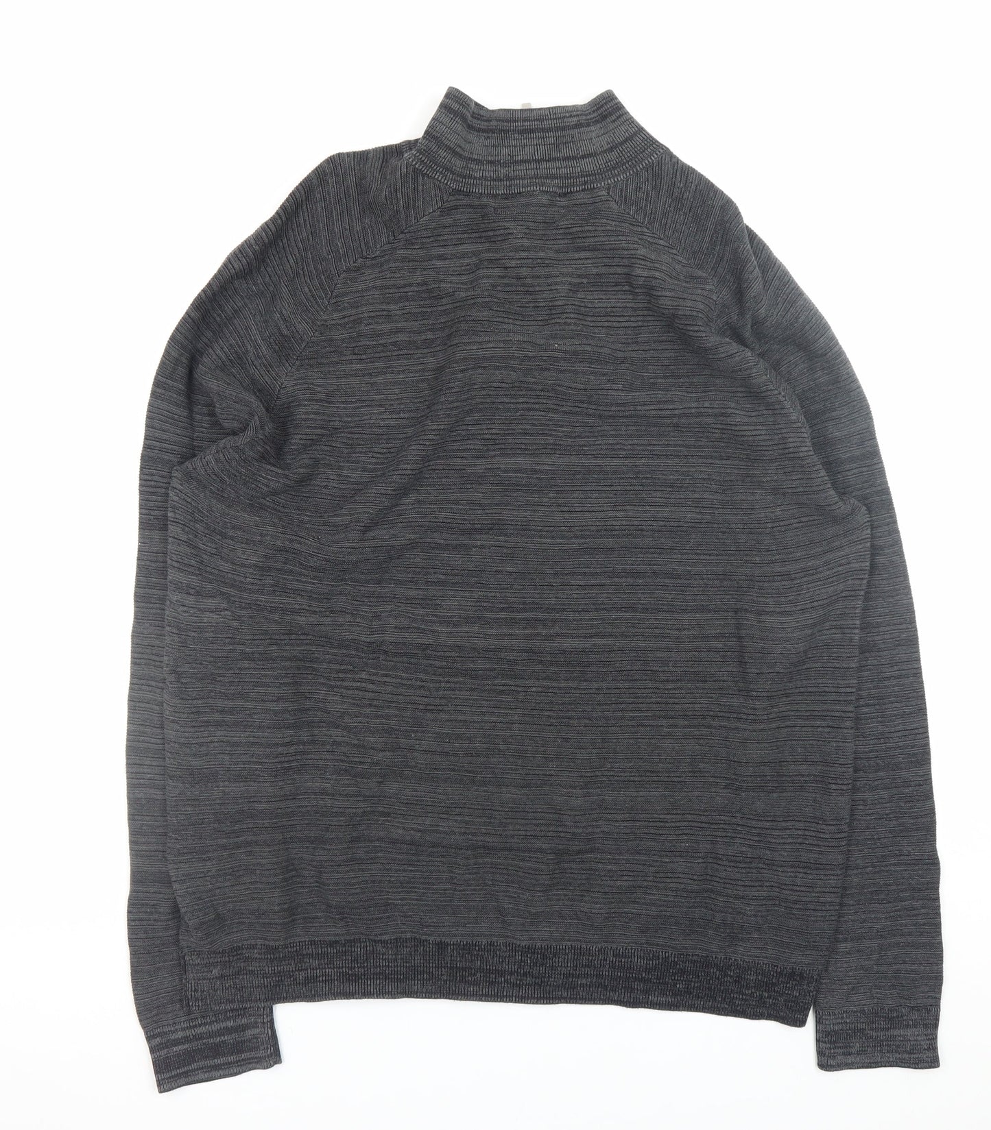 Mens UK Size 2XL Primark Grey Full Zip Jumper
