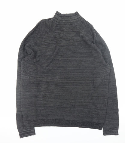 Mens UK Size 2XL Primark Grey Full Zip Jumper
