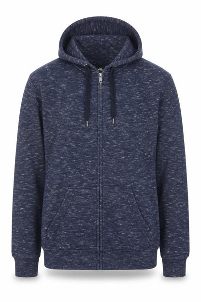Mens UK Size M H&M Blue Full Zip Hoodie