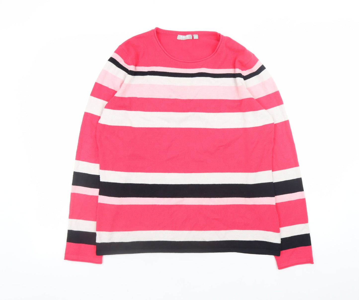 Womens UK Size 12 Rabe Multicoloured Pullover Jumper
