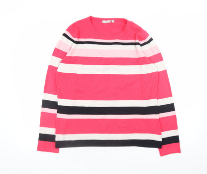 Womens UK Size 12 Rabe Multicoloured Pullover Jumper