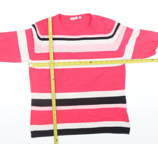 Womens UK Size 12 Rabe Multicoloured Pullover Jumper