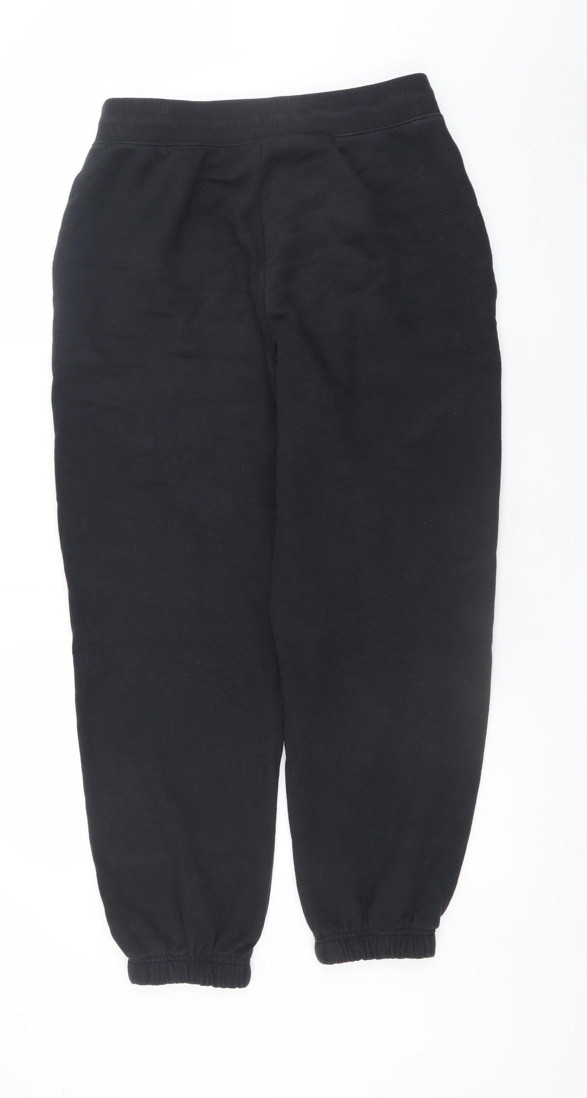 Marks and Spencer Mens Black Regular Fit Sweatpants Size 12