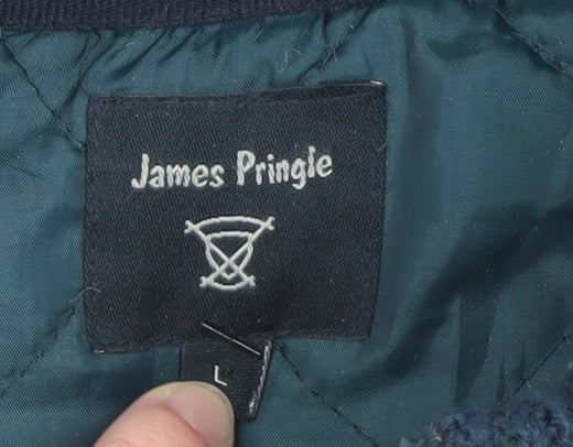 Mens UK Size L James Pringle Green Basic Jacket