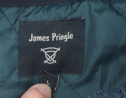 Mens UK Size L James Pringle Green Basic Jacket