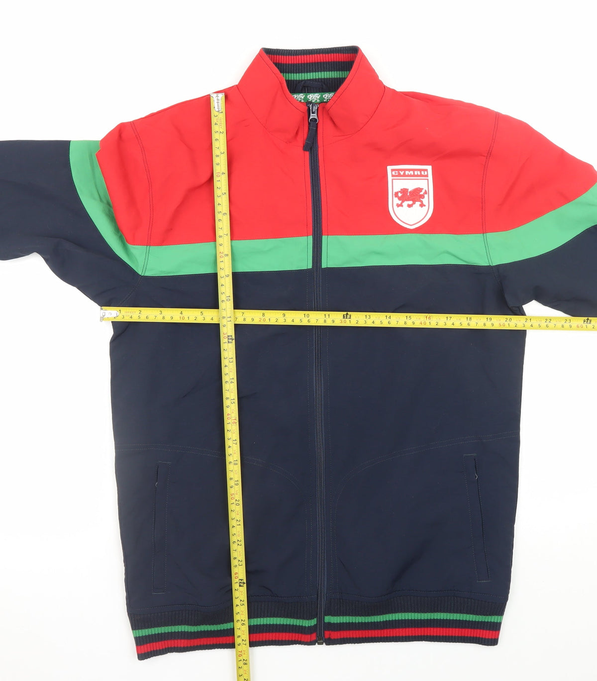 Marks & Spencer Teens Multicoloured Varsity Jacket Size 164 Full Zip