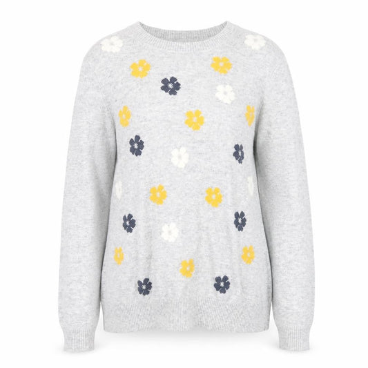 Womens UK Size 14 John Lewis Grey Pullover Jumper
