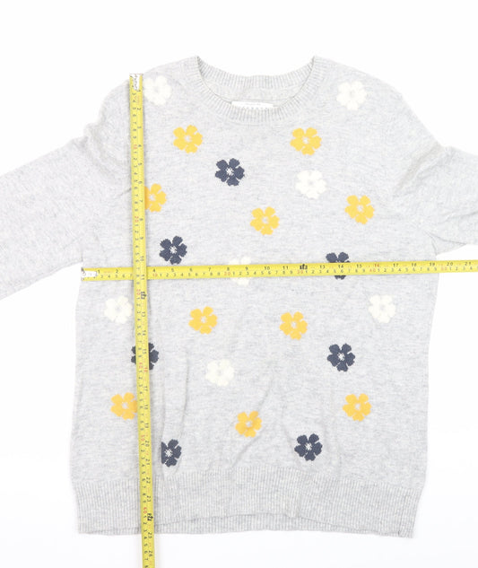 Womens UK Size 14 John Lewis Grey Pullover Jumper