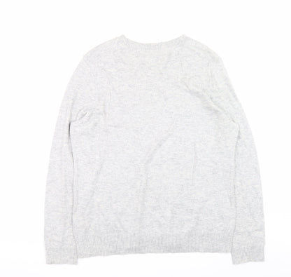 Womens UK Size 14 John Lewis Grey Pullover Jumper