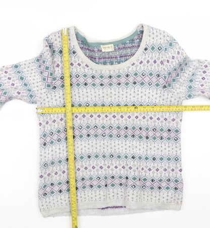 Womens UK Size 12 Marks and Spencer Multicoloured Pullover Jumper
