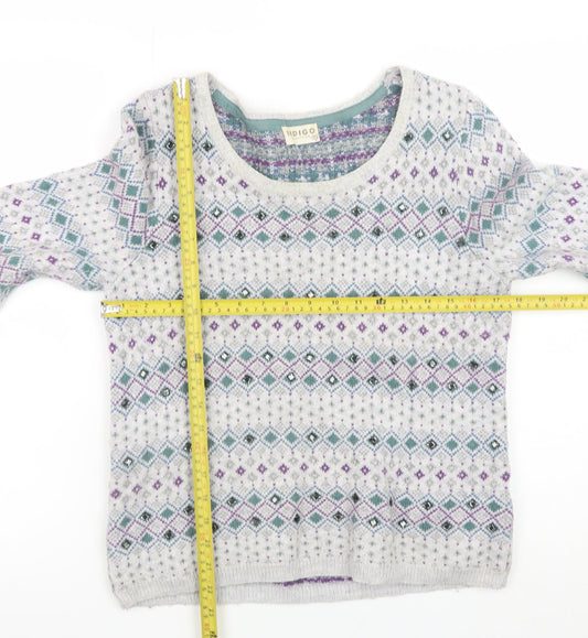Womens UK Size 12 Marks and Spencer Multicoloured Pullover Jumper