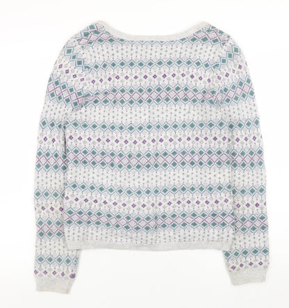 Womens UK Size 12 Marks and Spencer Multicoloured Pullover Jumper