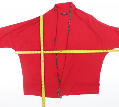 Womens UK Size 16 Riani Red Cardigan Jumper