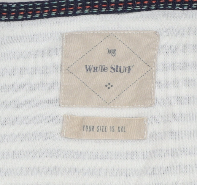 Womens UK Size 2XL White Stuff Blue Walking Jacket