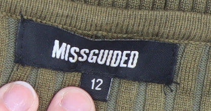 Womens UK Size 12 Missguided Bodycon Dress