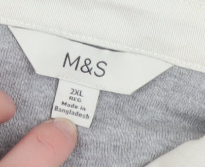 Mens UK Size 2XL Marks and Spencer Multicoloured Pullover Sweatshirt