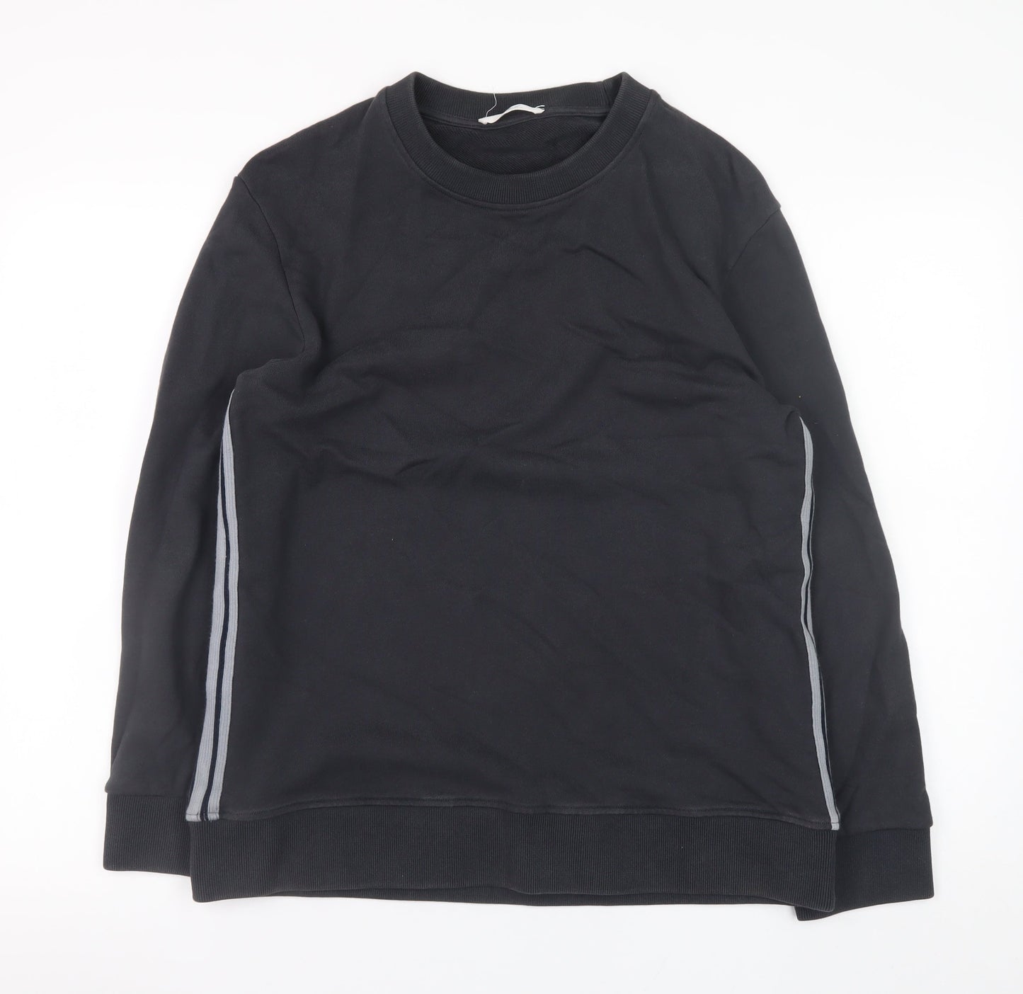 Mens UK Size M Mr P. Black Pullover Sweatshirt