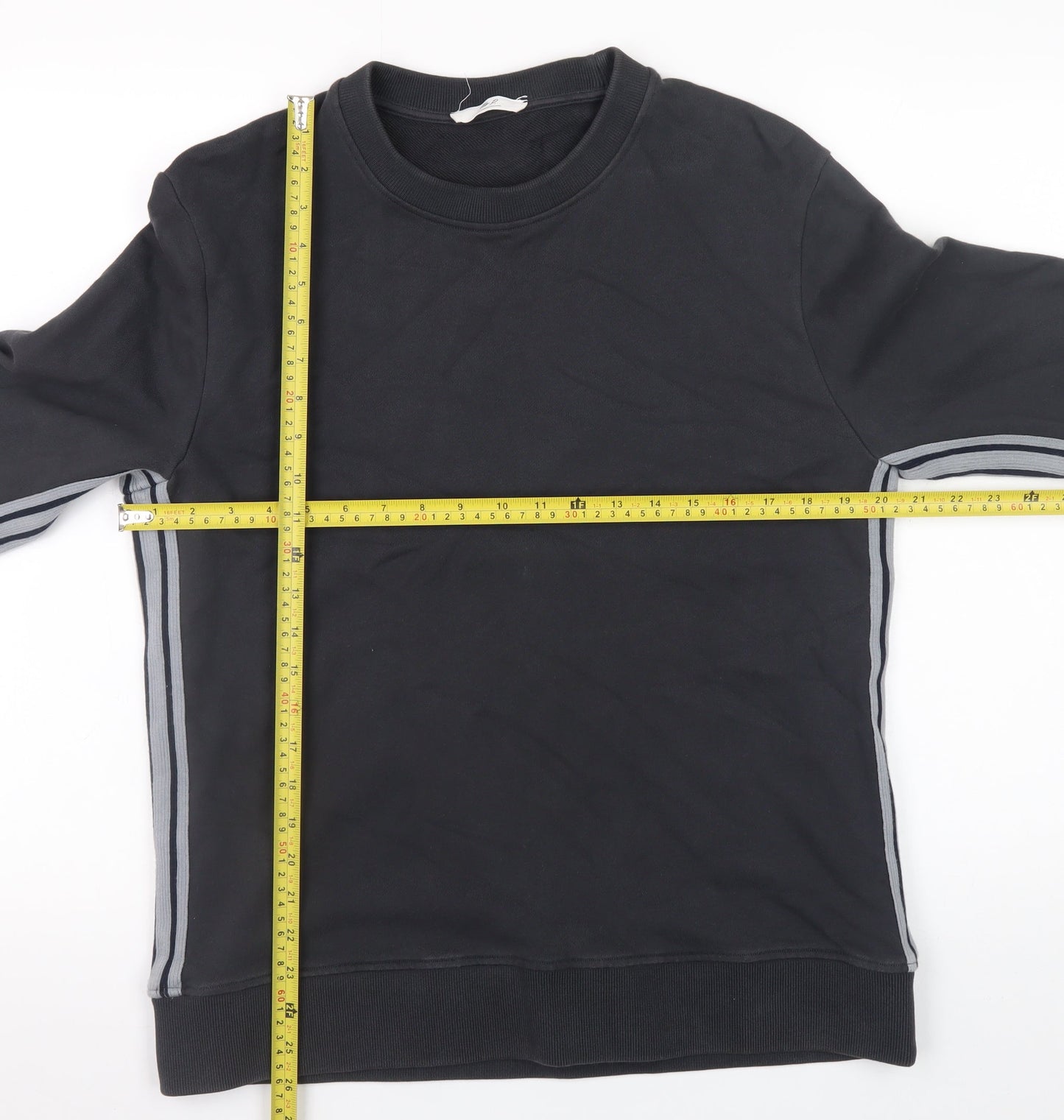 Mens UK Size M Mr P. Black Pullover Sweatshirt