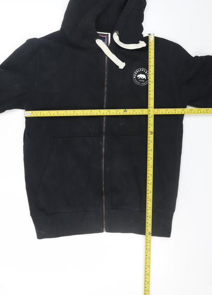 SoulCal & Co Men’s Black Full Zip Hoodie Size M