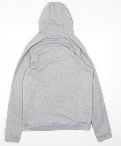 Mens UK Size S Nike Grey Pullover Hoodie