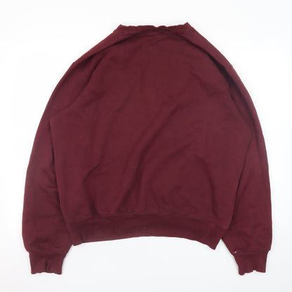 Mens UK Size XL Fahrenheit Red Pullover Sweatshirt