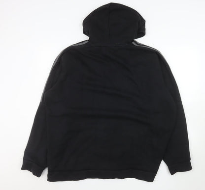 Mens UK Size XL adidas Black Pullover Hoodie