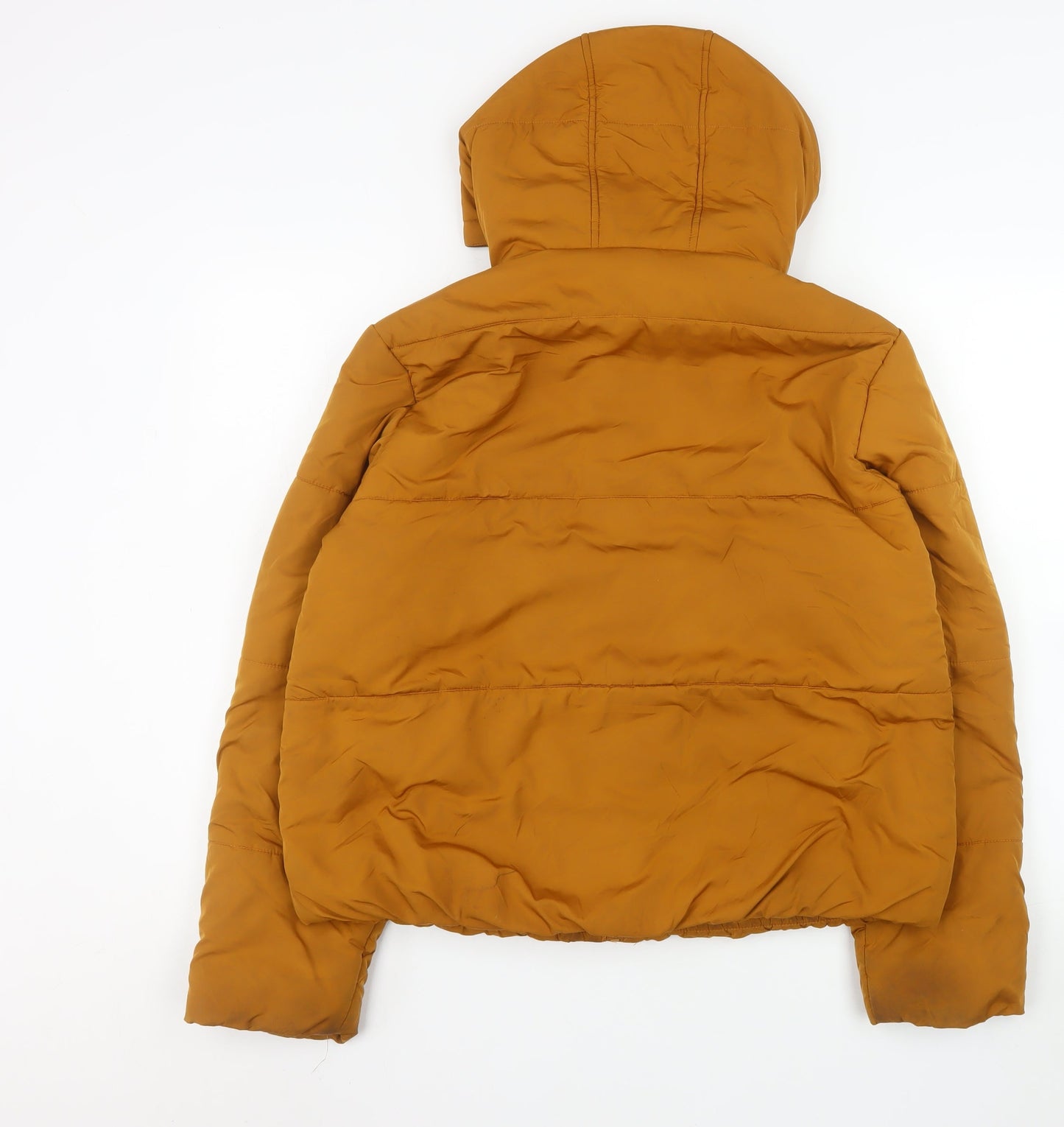 Womens UK Size 12 Marks and Spencer Brown Puffer Jacket