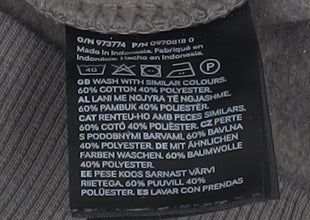 Mens UK Size S H&M Brown Pullover Sweatshirt