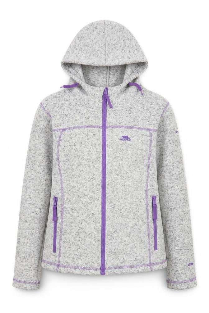 Girls UK Size 9-10 Years Trespass Grey Basic Jacket