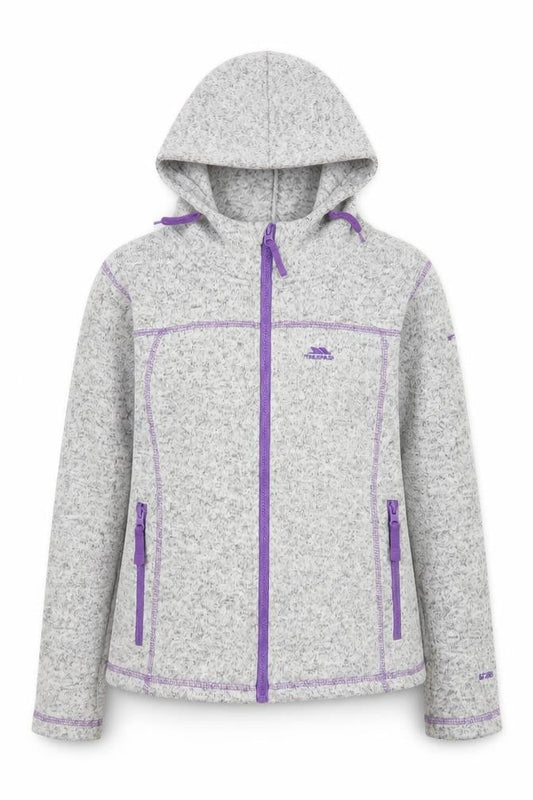 Girls UK Size 9-10 Years Trespass Grey Basic Jacket