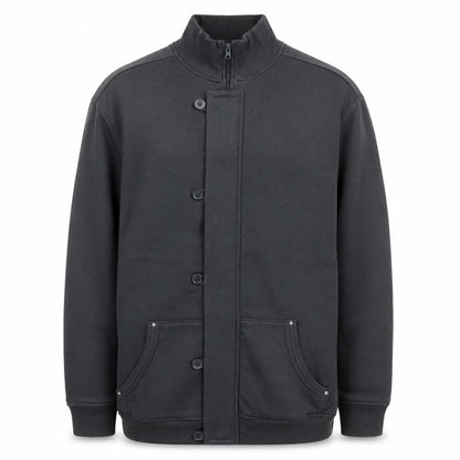 Mens UK Size 2XL Espionage Grey Basic Jacket