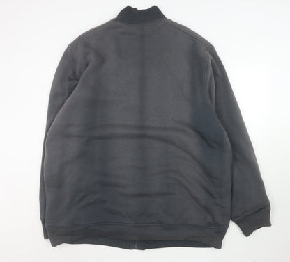 Mens UK Size 2XL Espionage Grey Basic Jacket