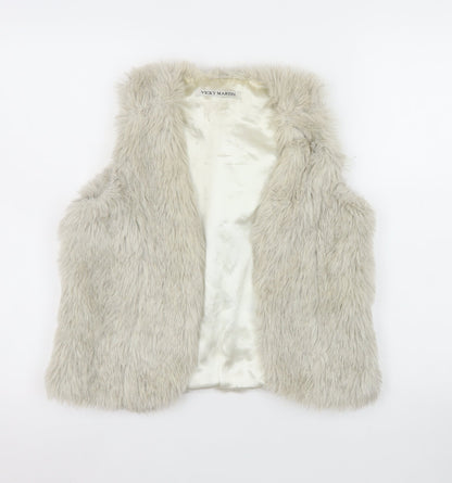 Womens UK Size 10 Vicky Martin Beige Basic Jacket